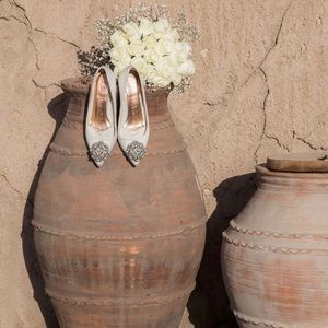 White ted baker heels